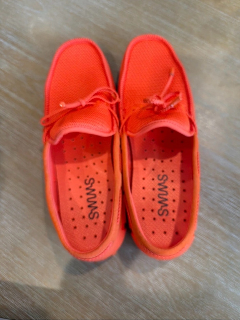 Swims Men’s Orange Slip-On Moccasins